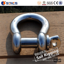 Screw Pin Anchor Shackle Stainless Steel Bow Shackle